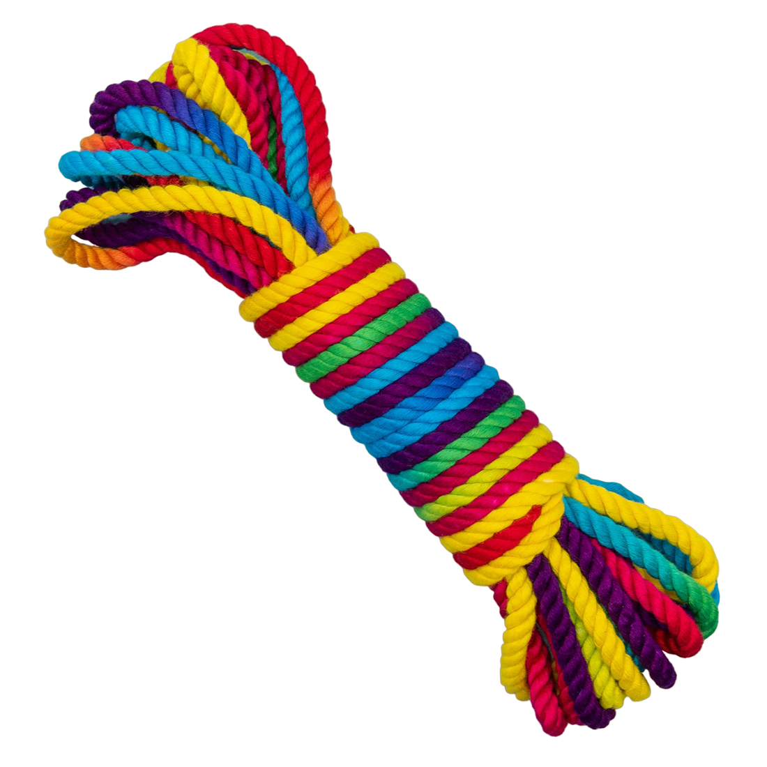 Funfetti Rainbow Bondage Rope - Sexy Living