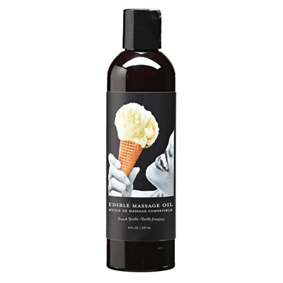 Edible Massage Oil Vanilla  8 fl oz / 237 ml - Sexy Living