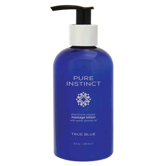 True Blue Pheromone Massage & Body Lotion 8oz | 236mL - Sexy Living