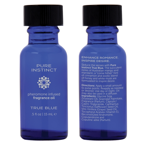 True Blue Pheromone Fragrance Oil .5oz | 15mL - Sexy Living