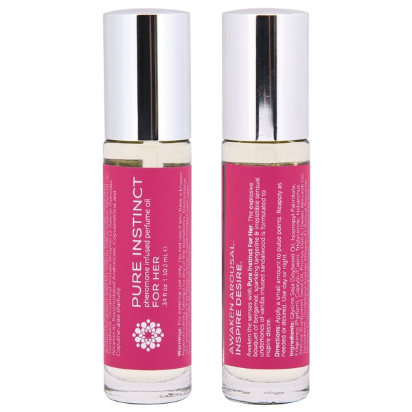 Pheromone Perfume Oil Roll-On For Her .34oz | 10mL - Sexy Living