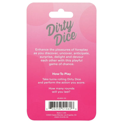 DIRTY DICE - Foreplay Game for Couples - Sexy Living