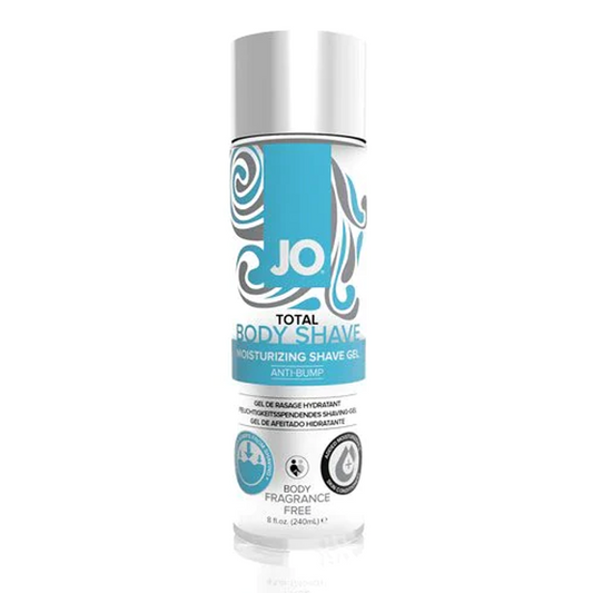 JO Total Body Anti-Bump Shave Gel - Fragrance Free - Body Shave - Sexy Living