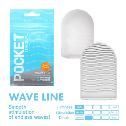 POCKET TENGA WAVY LINE - Sexy Living