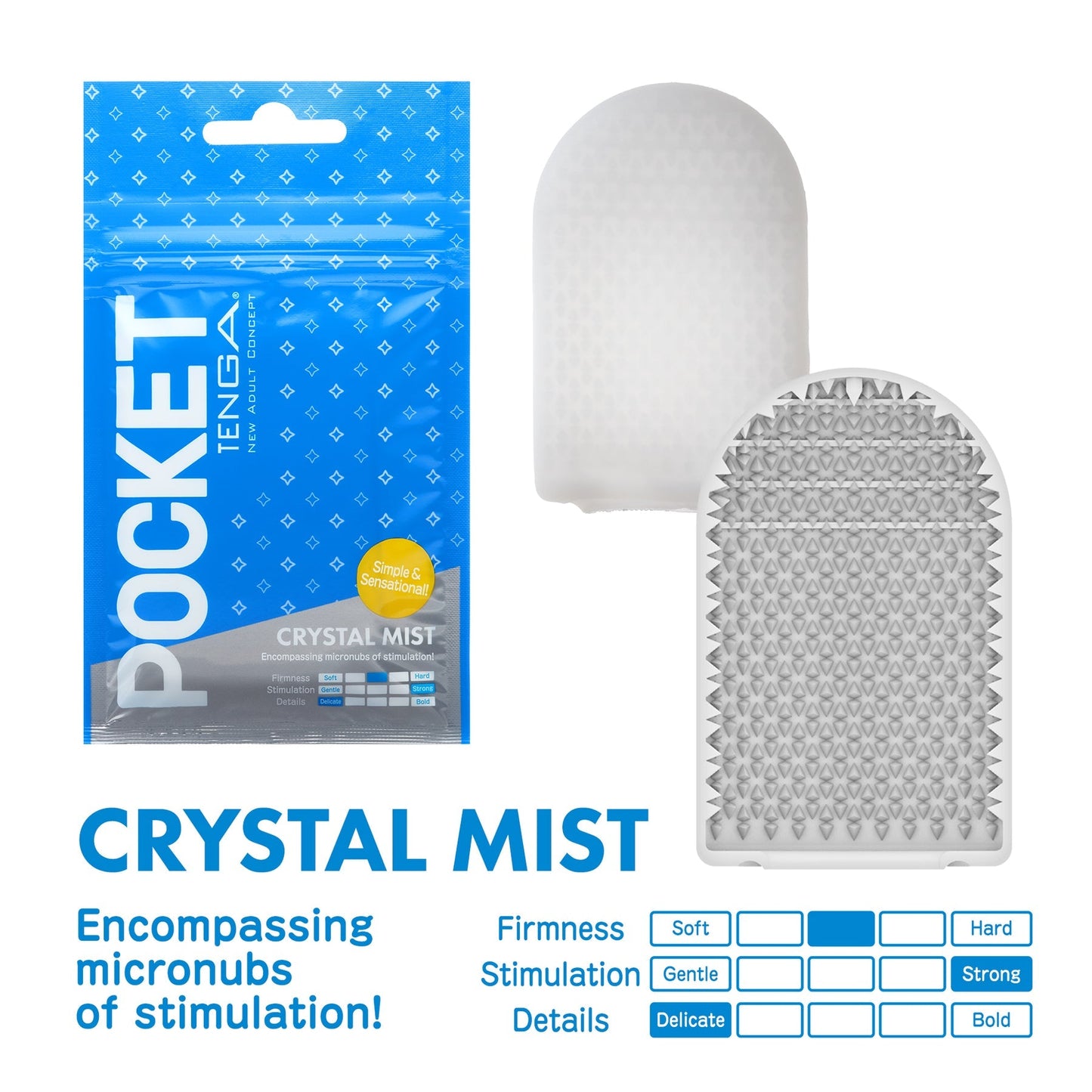 POCKET TENGA CRYSTAL MIST - Sexy Living