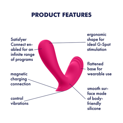 Satisfyer Top Secret Pink - Sexy Living