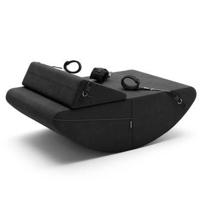 Scoop Rocker Combo Sex Positioning Shape Valkyrie Edition - Black - Sexy Living