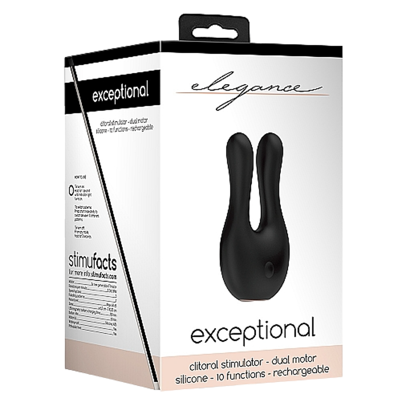 Elegance Exceptional Dual Clitoral Vibrator - Sexy Living