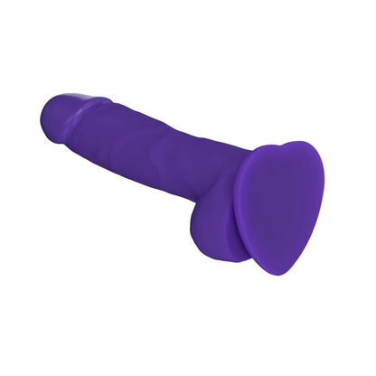 SOFT REALISTIC DILDO PURPLE - Sexy Living