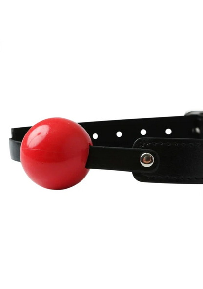 Solid Red Ball Gag - Sexy Living