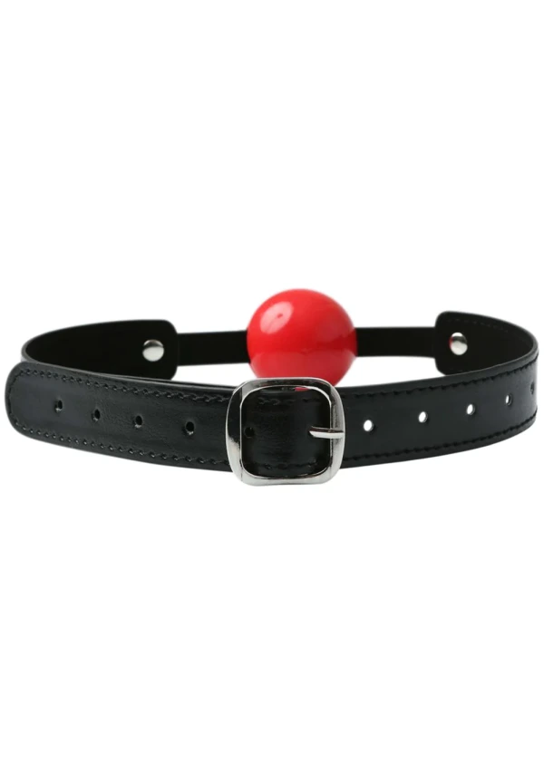 Solid Red Ball Gag - Sexy Living