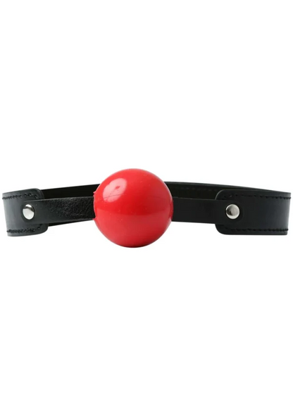 Solid Red Ball Gag - Sexy Living