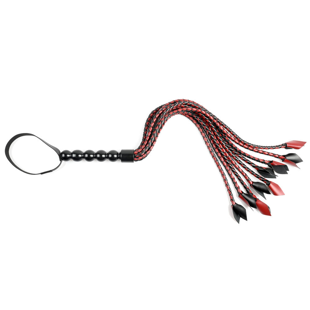 Saffron Braided Flogger - Sexy Living