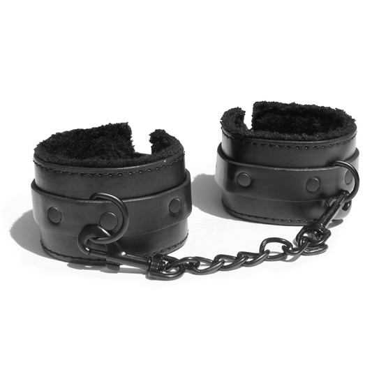 Shadow Fur Handcuffs - Sexy Living