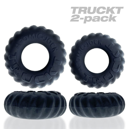 TRUCKT, 2-piece cockring - PLUS+SILICONE special edition - NIGHT - Sexy Living