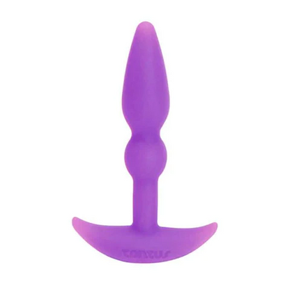 Tantus Silicone Perfect Butt Plug Purple - Sexy Living