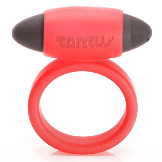 Vibrating Super Soft Cock Ring Red - Sexy Living