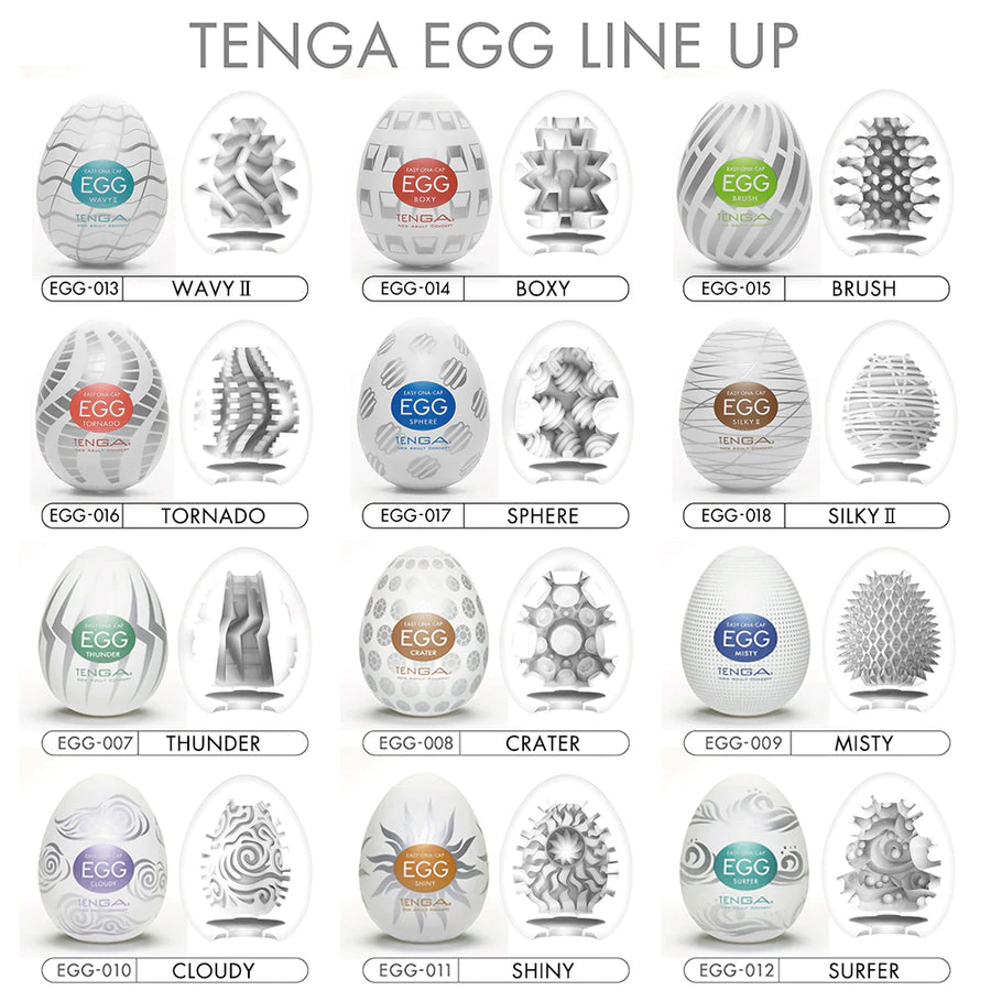 EGG New Standard 6 Pack Variety Pack - Sexy Living