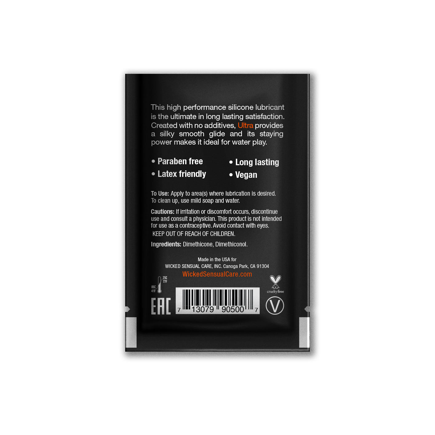 Ultra Lube- Silicone Sachet - Sexy Living