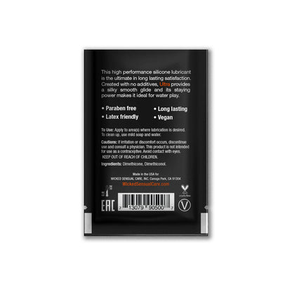 Ultra Lube- Silicone Sachet - Sexy Living